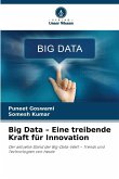 Big Data - Eine treibende Kraft für Innovation Big Data - Eine treibende Kraft für Innovation
