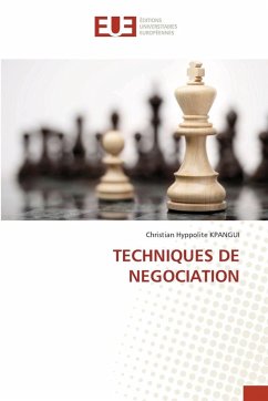 Cover TECHNIQUES DE NEGOCIATION