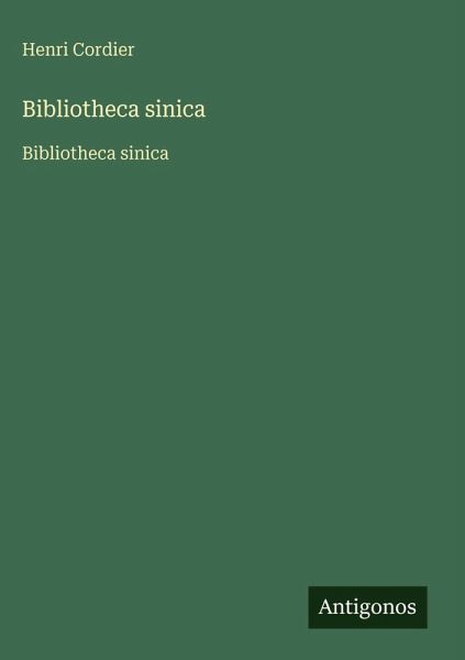 Bibliotheca sinica