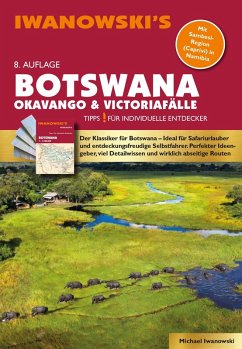 Cover Botswana - Okavango & Victoriafälle - Reiseführer von Iwanowski