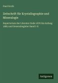 Zeitschrift für Krystallographie und Mineralogie Zeitschrift für Krystallographie und Mineralogie