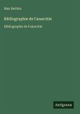 Bibliographie de l'anarchie