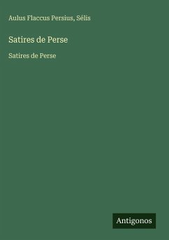 Cover Satires de Perse