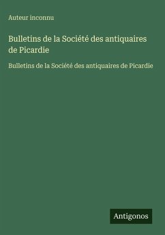 Cover Bulletins de la Société des antiquaires de Picardie