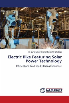 Cover Electric Bike Featuring Solar Power Technology