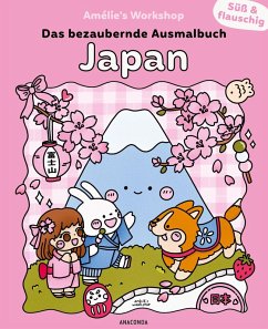 Süß und flauschig: Japan - das bezaubernde Ausmalbuch Cover Süß und flauschig: Japan - das bezaubernde Ausmalbuch