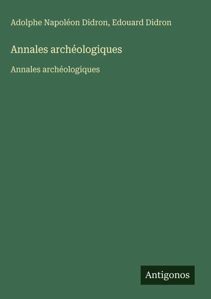 Annales archéologiques Annales archéologiques