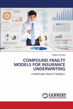 Cover COMPOUND FRAILTY MODELS FOR INSURANCE UNDERWRITING