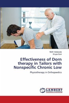 Effectiveness of Dorn therapy in Tailors with Nonspecific Chronic Low
