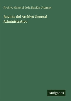 Cover Revista del Archivo General Administrativo
