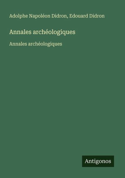 Annales archéologiques Annales archéologiques