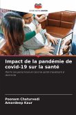 Impact de la pandémie de covid-19 sur la santé Impact de la pandémie de covid-19 sur la santé