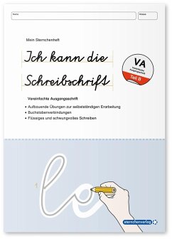 Cover Ich kann die Schreibschrift - Vereinfachte Ausgangsschrift - Übungsheft zu den Buchstabenverbindungen