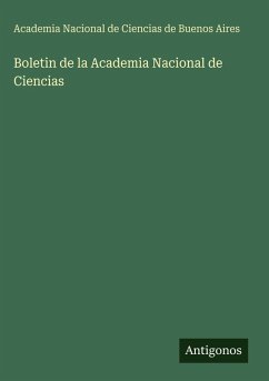 Cover Boletin de la Academia Nacional de Ciencias