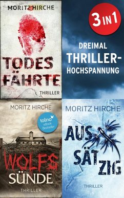 Cover Thriller-Triple-Pack: Todesfährte & Wolfssünde & Aussätzig (eBook, ePUB)