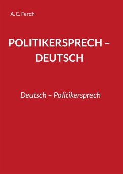 Cover Politikersprech - Deutsch (eBook, ePUB)