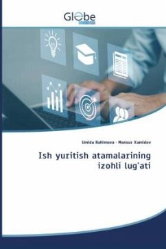 Cover Ish yuritish atamalarining izohli lug'ati