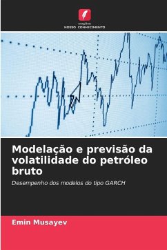 Cover Modelação e previsão da volatilidade do petróleo bruto