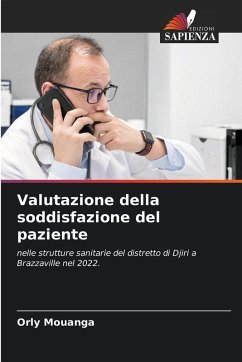 Cover Valutazione della soddisfazione del paziente