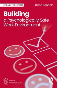 Cover Building a Psychologically Safe Work Environment (eBook, PDF)