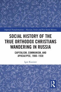 Cover Social History of the True Orthodox Christians Wandering in Russia (eBook, PDF)