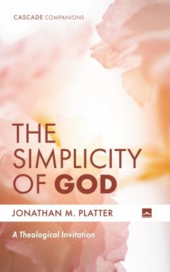 The Simplicity of God (eBook, ePUB)