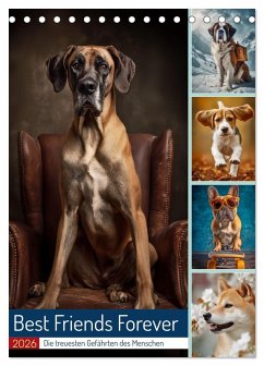 Best Friends Forever (Tischkalender 2026 DIN A5 hoch), CALVENDO Monatskalender - Calvendo;Gierok-Latniak, Steffen