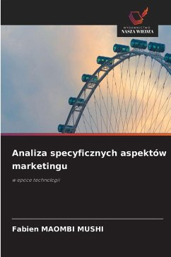 Analiza specyficznych aspektów marketingu Cover Analiza specyficznych aspektów marketingu