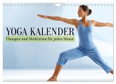 Yoga Kalender - Übungen und Meditation für jeden Monat (Wandkalender 2026 DIN A4 quer), CALVENDO Monatskalender Yoga Kalender - Übungen und Meditation für jeden Monat (Wandkalender 2026 DIN A4 quer), CALVENDO Monatskalender