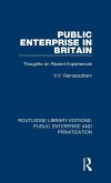Public Enterprise in Britain Public Enterprise in Britain