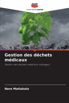 Cover Gestion des déchets médicaux
