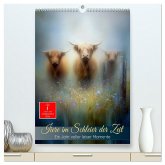 Tiere im Schleier der Zeit (hochwertiger Premium Wandkalender 2026 DIN A2 hoch), Kunstdruck in Hochglanz