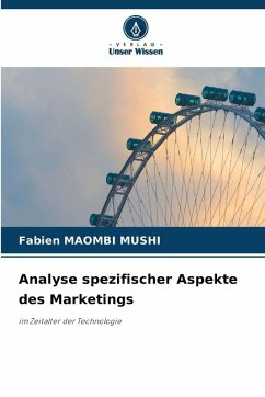 Analyse spezifischer Aspekte des Marketings Cover Analyse spezifischer Aspekte des Marketings