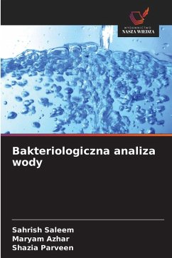 Cover Bakteriologiczna analiza wody