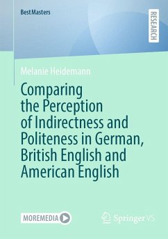 Cover Comparing the Perception of Indirectness and Politeness in German, British English and American English