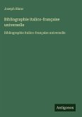 Bibliographie italico-française universelle