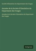 Annales de la Societe D'Emulation du Department des Vosges Annales de la Societe D'Emulation du Department des Vosges