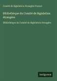 Bibliothèque du Comité de législation étrangère