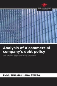 Analysis of a commercial company's debt policy Cover Analysis of a commercial company's debt policy