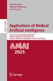 Applications of Medical Artificial Intelligence Applications of Medical Artificial Intelligence