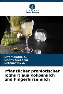Cover Pflanzlicher probiotischer Joghurt aus Kokosmilch und Fingerhirsemilch
