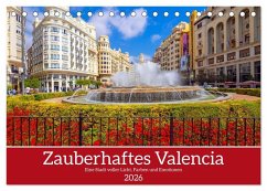 Cover Zauberhaftes Valencia (Tischkalender 2026 DIN A5 quer), CALVENDO Monatskalender