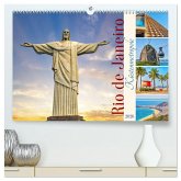 Rio de Janeiro - Küstenmetropole (hochwertiger Premium Wandkalender 2026 DIN A2 quer), Kunstdruck in Hochglanz