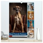 Best Friends Forever (hochwertiger Premium Wandkalender 2026 DIN A2 hoch), Kunstdruck in Hochglanz