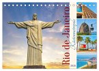 Rio de Janeiro - Küstenmetropole (Tischkalender 2026 DIN A5 quer), CALVENDO Monatskalender