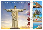 Rio de Janeiro - Küstenmetropole (Tischkalender 2026 DIN A5 quer), CALVENDO Monatskalender