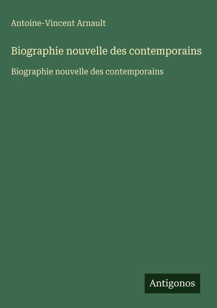 Biographie nouvelle des contemporains