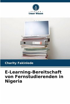 Cover E-Learning-Bereitschaft von Fernstudierenden in Nigeria