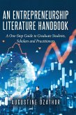 An Entrepreneurship Literature Handbook An Entrepreneurship Literature Handbook