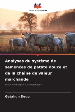 Cover Analyses du système de semences de patate douce et de la chaîne de valeur marchande